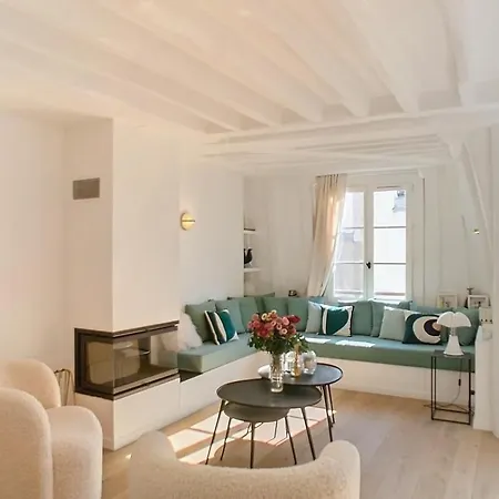 Appartement Chic A La Parisienne, - Marais Parijs
